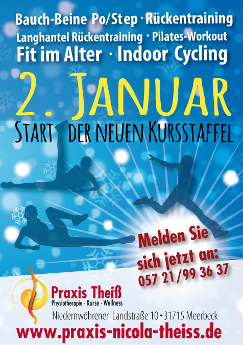 Kursstaffel Praxis Nicola Theiss