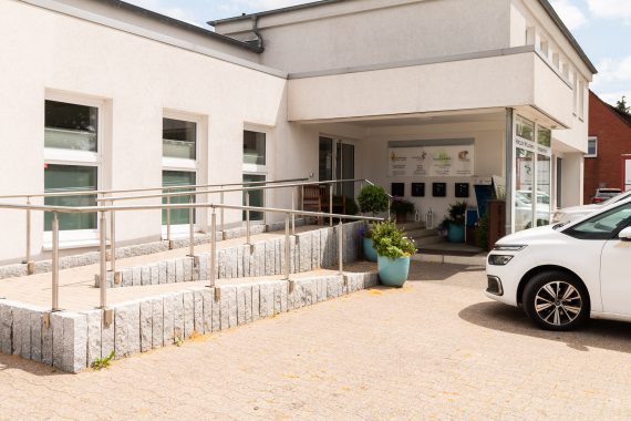 Das weiße Haus in Meerbeck