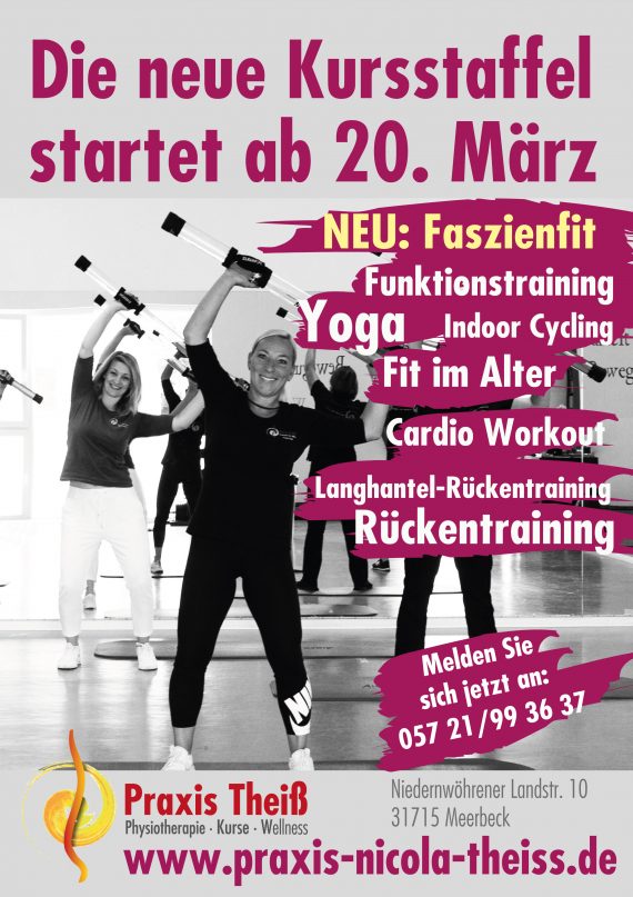 Kursstaffel Praxis Nicola Theiß